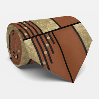 Art Deco i Guld och Tan Slips