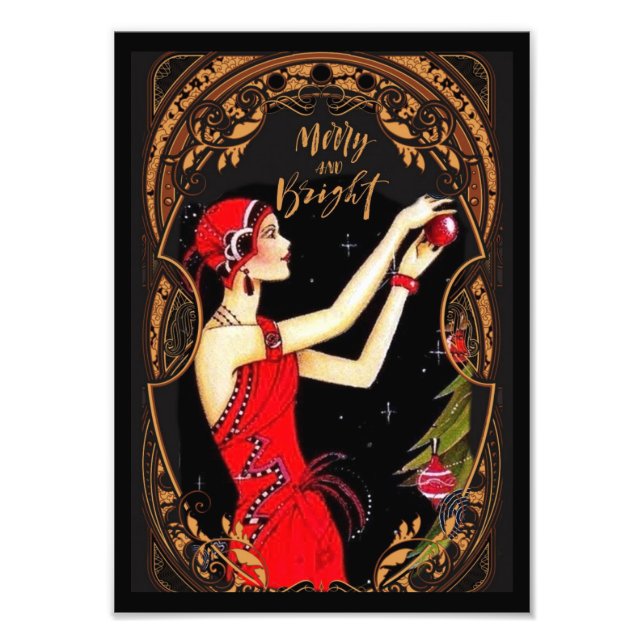 Art Deco i Halls Fototryck (Framsidan)