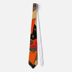 ART DÉCO I ORANGE OCH BLAQCK SLIPS