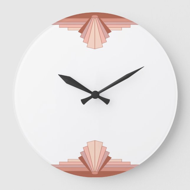 Art deco inslag i fullt guld01 stor klocka (Framsida)