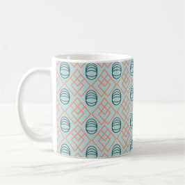 Art Deco Inslag Kaffemugg