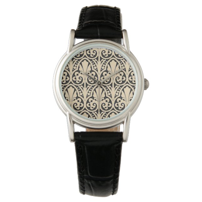 Art Deco Inspirerad Klocka (Framsida)
