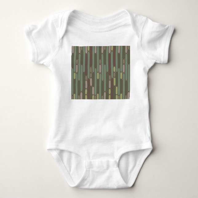 Art Deco-inspirerade Ovaler T Shirt (Framsida)