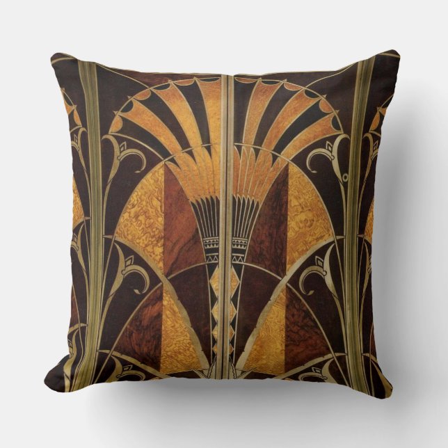ART DÉCO INTARSIA 4 KUDDE (Framsida)