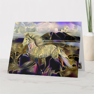Art Deco Islands Horse Kort