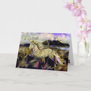 Art Deco Islands Horse Kort