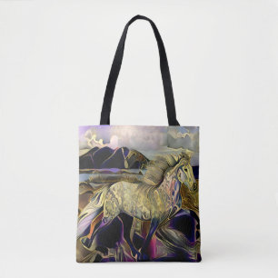 Art Deco Islands Horse Tygkasse