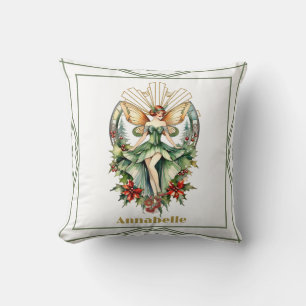 Art Deco-julböld Kudde