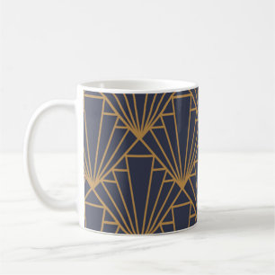 Art Deco Kaffemugg
