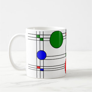 Art Deco Kaffemugg