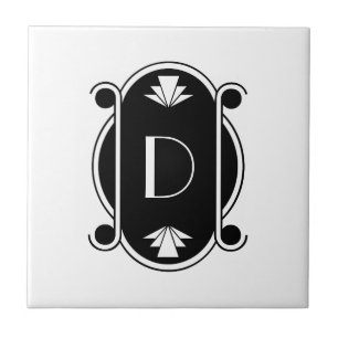 Art déco kakelplatta