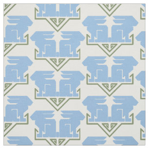 Art Deco-kaniner Tyg