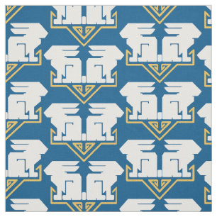 Art Deco-kaniner Tyg