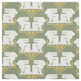 Art Deco-kaniner Tyg
