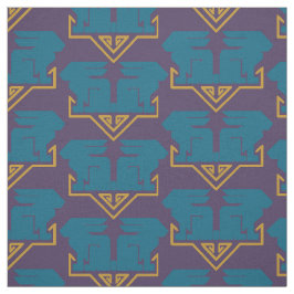 Art Deco-kaniner Tyg