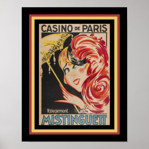 Art déco Kasino de Paris Kabaret Poster