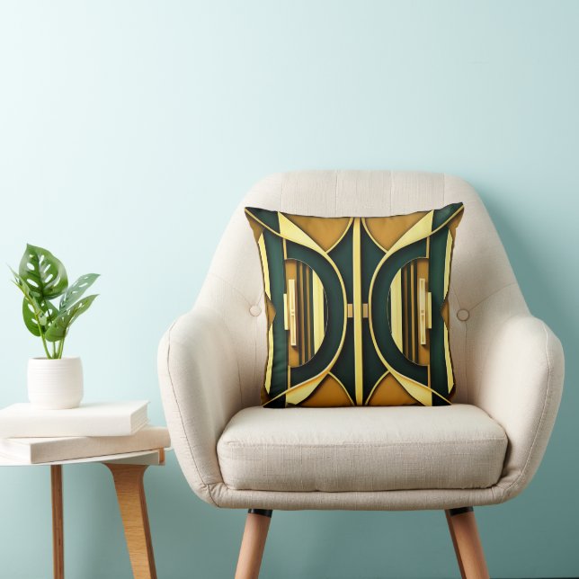 Art Deco kastkudde Kudde (Stol)