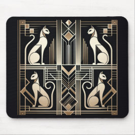 Art Deco Katter Musmatta