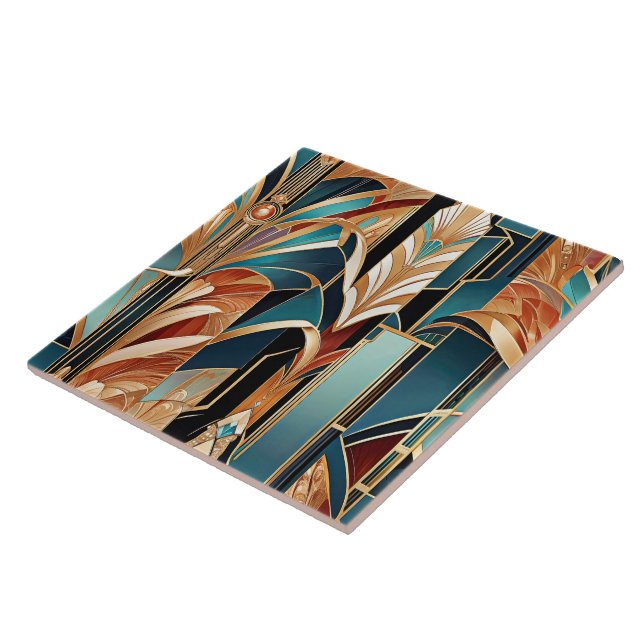 Art Deco keramiska plattor Kakelplatta (Sidan)