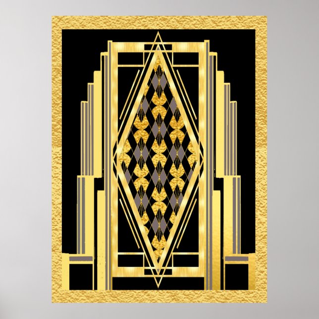 Art Deco-kompilering Poster (Framsidan)