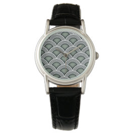 Art Deco Koncentriska Cirklar Ur Armbandsur