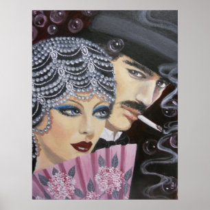 ART DÉCO KOPPLAR IHOP POSTER