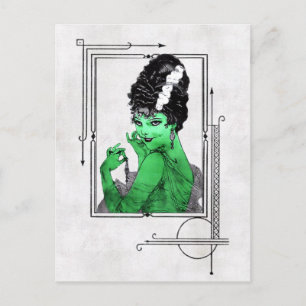 Art Deco-kort Vykort