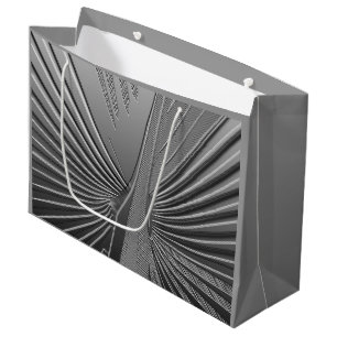Art Deco krom palmblad