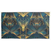 Art Deco Kung Pillowcase