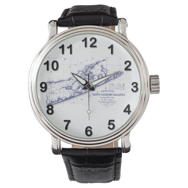 Art Deco-kvinnor i stora hatthandskar RL Armbandsur (Framsida)