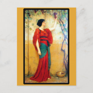 Art Deco-kvinnor och grafik Vykort