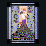 Art Deco - La Contessa Poster<br><div class="desc">Om du väljer att ladda ned poster Walgreen-butiken din hämtning i olika storlekar och i olika struktur på mycket bra pris. Ibland med rabatt. Ett tips från min amerikanska vän. Se onlinen "Digital Printing" (Digital Printing) i Storbritannien. Denna poster är konst deco, med La Contessa som en fågelfådd dam. Jag...</div>