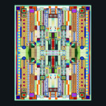 Art Deco-lagat glas 2 Poster<br><div class="desc">16 x 20 tum poster av en nedfläckad glasgrafik med konsthugga,  som påminner om vissa verk på 1920-talet. Se matchning av omslagna arbetsyteutskrifter,  konst av akrylvägg,  konst av metall och väggdekaler. Visa hela samlingen för detta & som Poster i avsnittet ART & POSTER.</div>