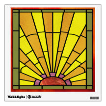 Art Deco-lagat glas 3