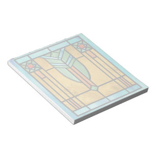 Art Deco-lagat glas 3 Anteckningsblock