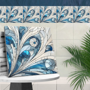 Art Deco-lagrad glasmosaik-dekoration Kakelplatta