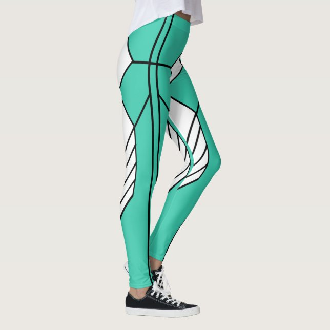 Art Deco Leggings (Höger)