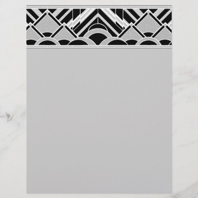 Art Deco Letterhead (Framsida)