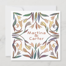 Art Deco Lilies Handmade Blommigt Boho Bröllop