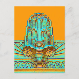 ART DECO LINE-Architectural- Vykort