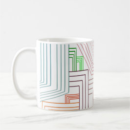 Art Deco Linjer Kaffemugg