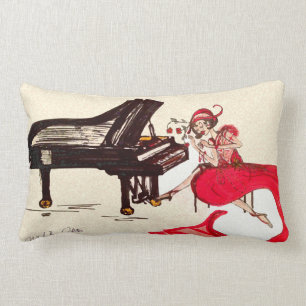 Art déco lumbarkudde