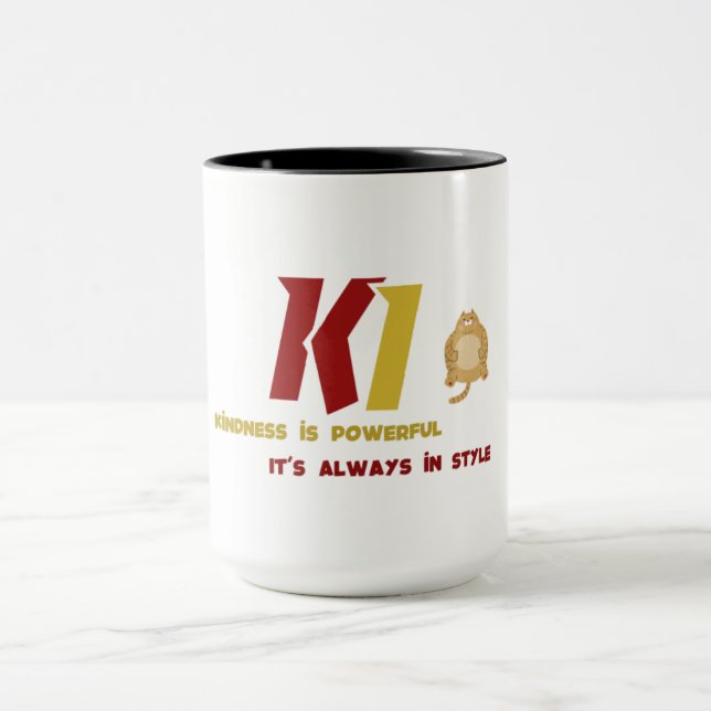 Art Deco Luxe | Emerald och Guld mästerverk Mugg (Center)