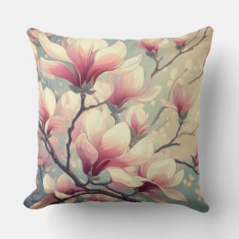 Art Deco Magnolia Kudde