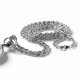 Art Deco Måne och Stars - Grått/Grått och Silver Armbandsur (Chain)