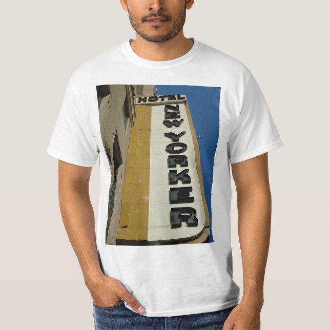 Art Deco Manhattan, New York, NY Tee (Framsida)