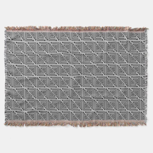Art Deco Mazes Filt (Framsidan)