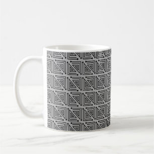 Art Deco Mazes-kaffe Mugg