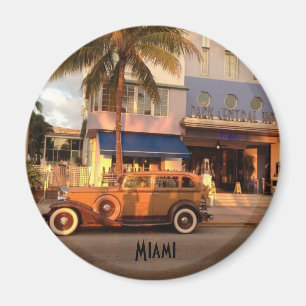 Art déco Miami Beach Magnet