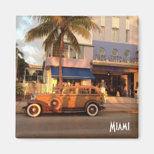 Art déco Miami Beach Magnet